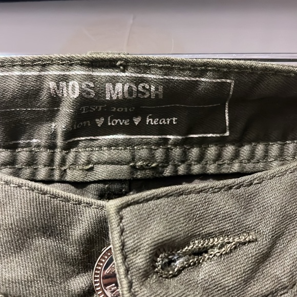 Mosh Mosh, army green jeans . New , Inseam 26” - Picture 2 of 5